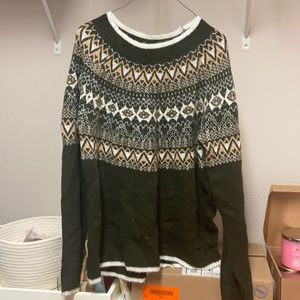 Fair isle sweater